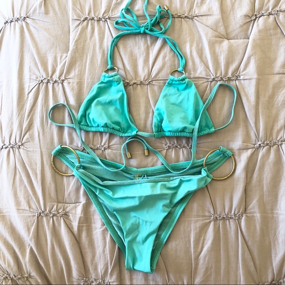 sea green bikini